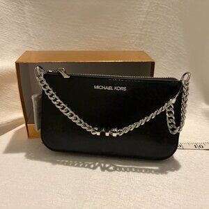 Michael Kors Ladies Jet Set Chain Pouchette in Black